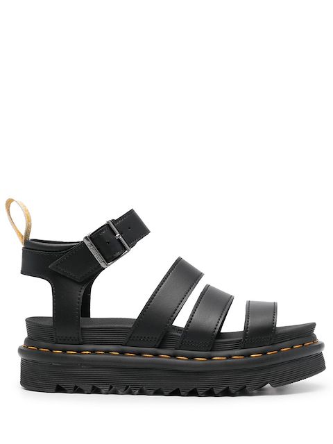 Dr. Martens flat strappy-design sandals