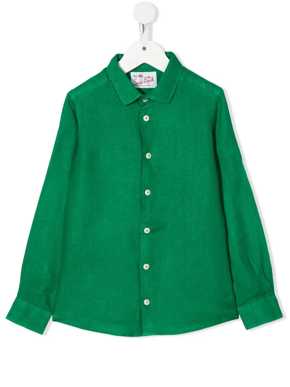 

MC2 Saint Barth Kids camisa manga larga - Verde