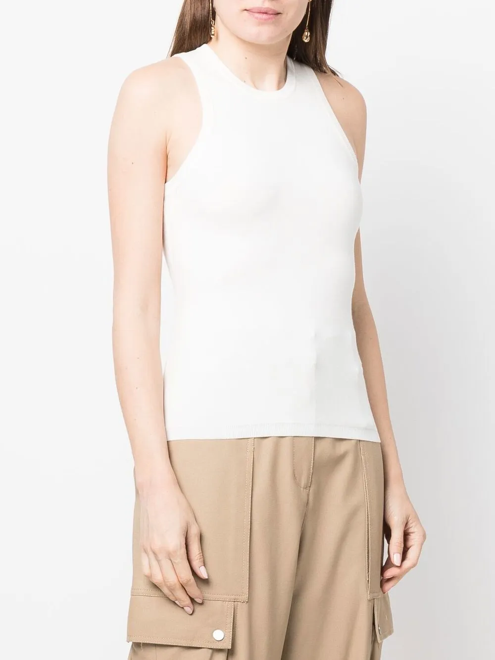 3.1 PHILLIP LIM SCOOP NECK VEST TOP 
