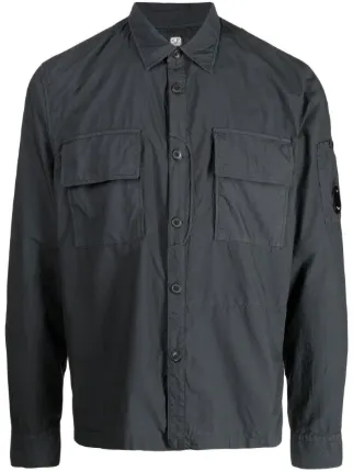 cp company double pocket shirt