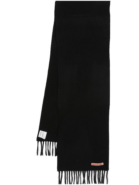 Acne Studios tassel-detail wool scarf