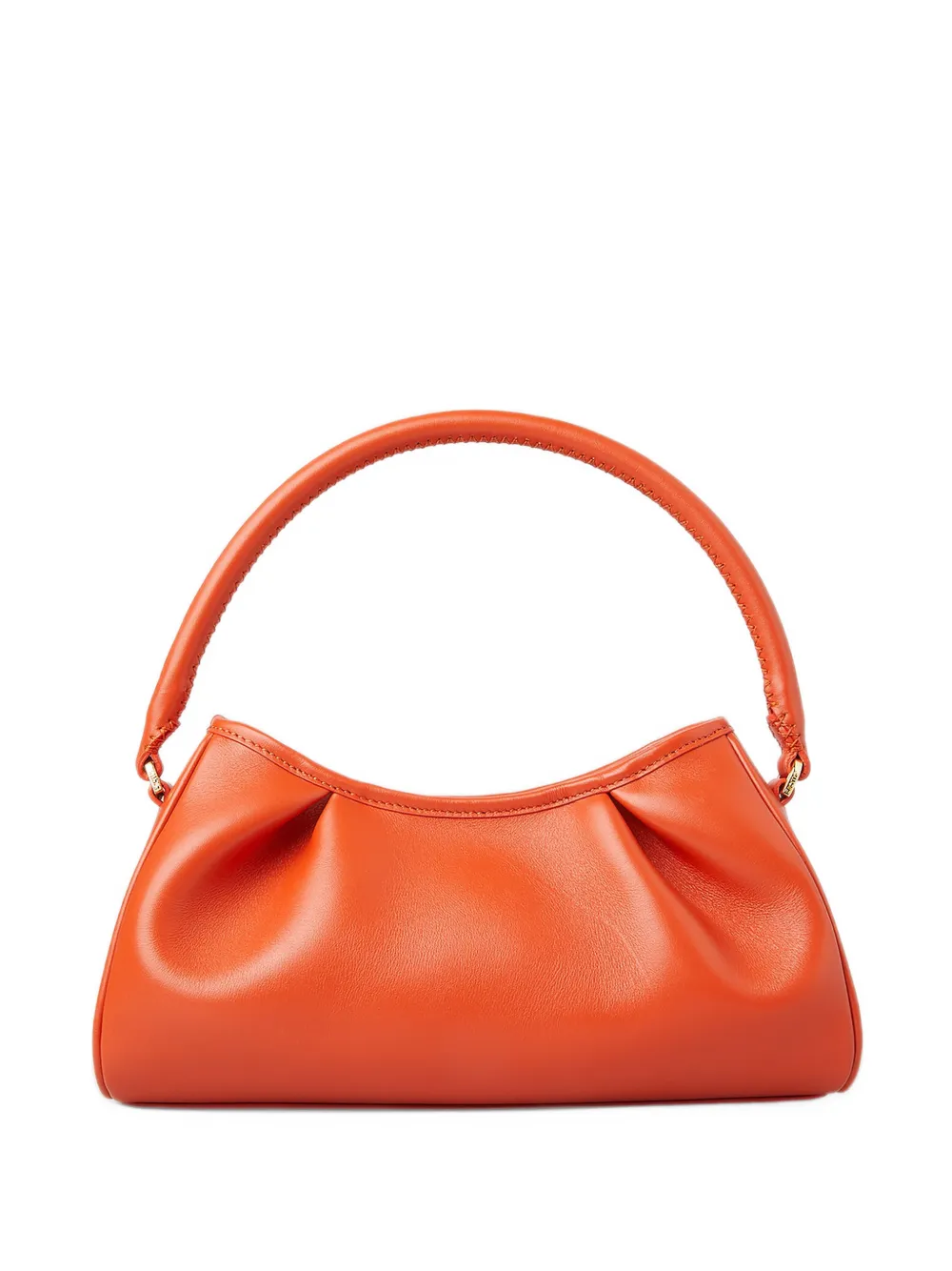 Elleme Dimple leather shoulder bag - Arancione