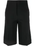 Co knee-length high-waisted shorts - Black