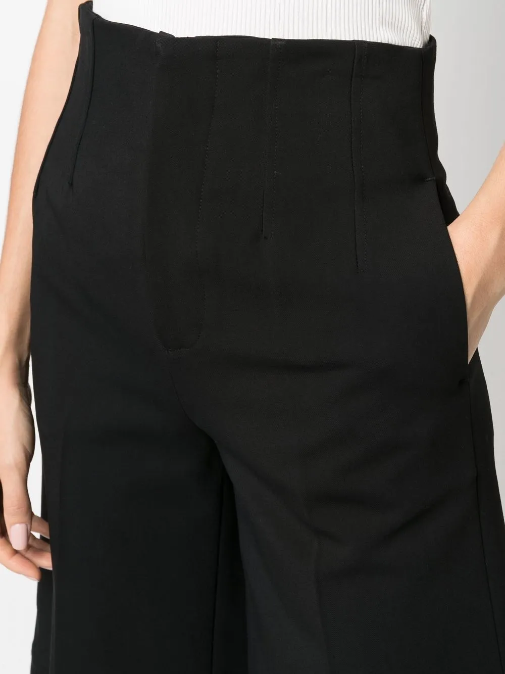 knee length flowy shorts