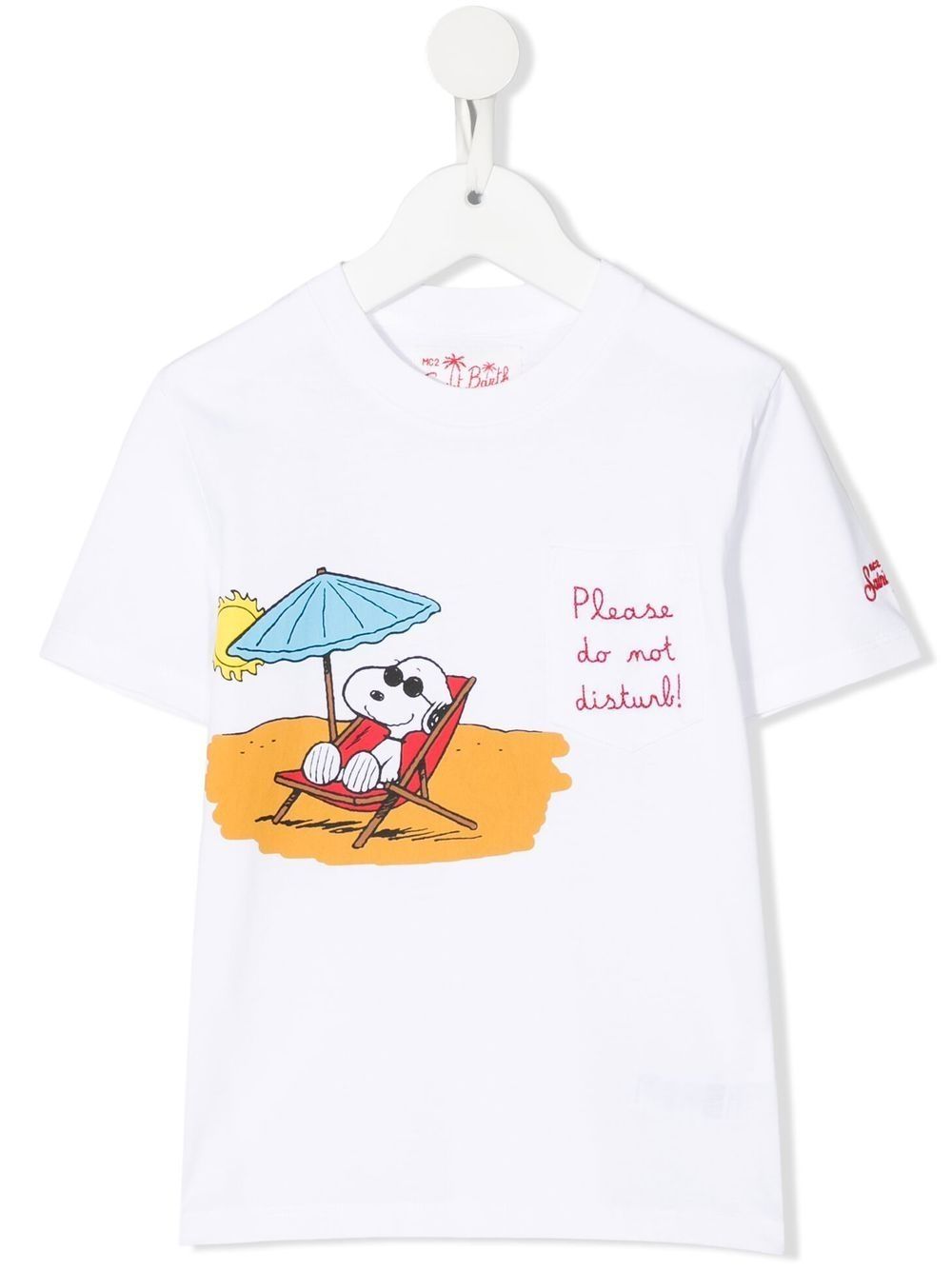 MC2 SAINT BARTH EDDY SNOOPY-PRINT T-SHIRT