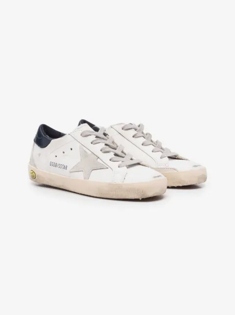 Golden Goose Kids Superstar lace-up trainers