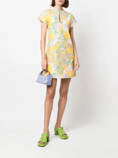Lolita floral-print mini dress | Rixo 