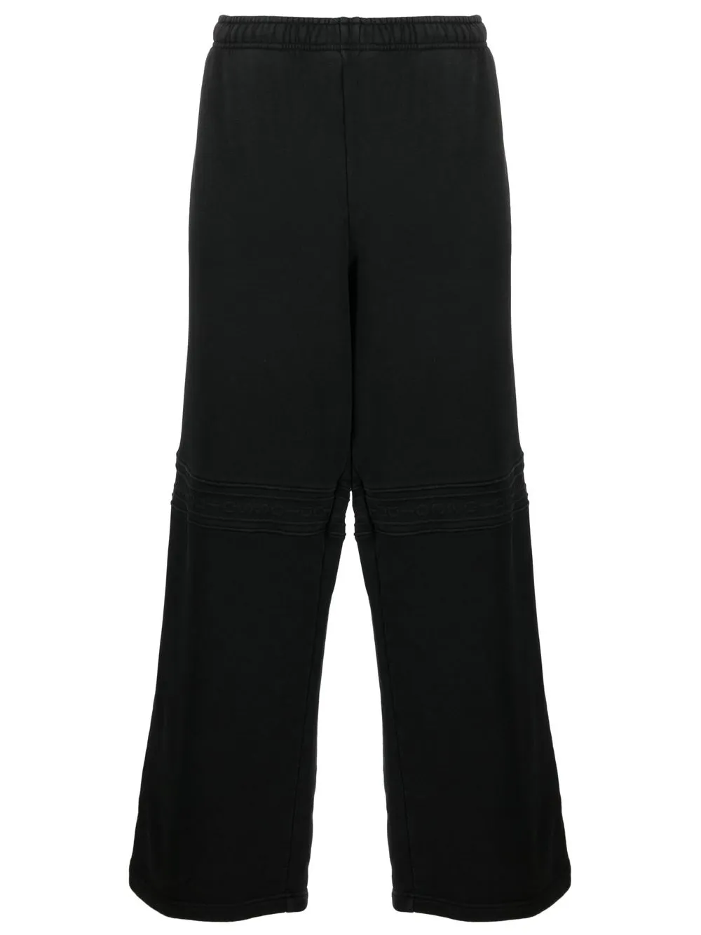 

Acne Studios pants con detalle bordado - Negro