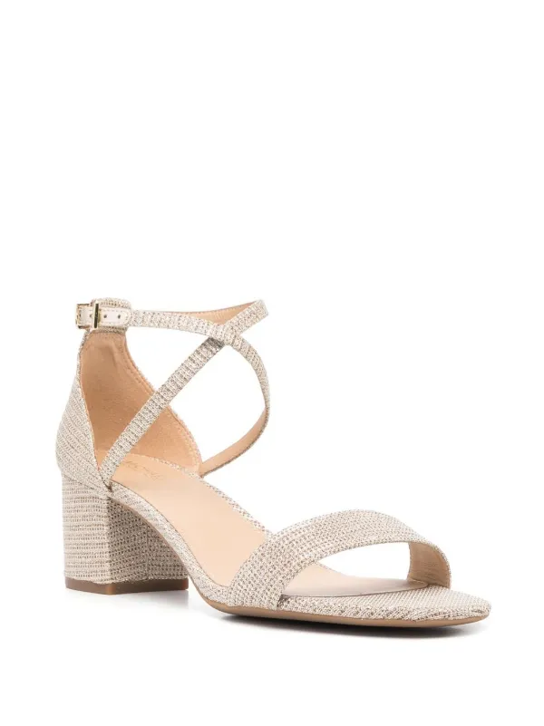 Michael Michael Kors Serena open-toe Sandals | Gold | FARFETCH UK