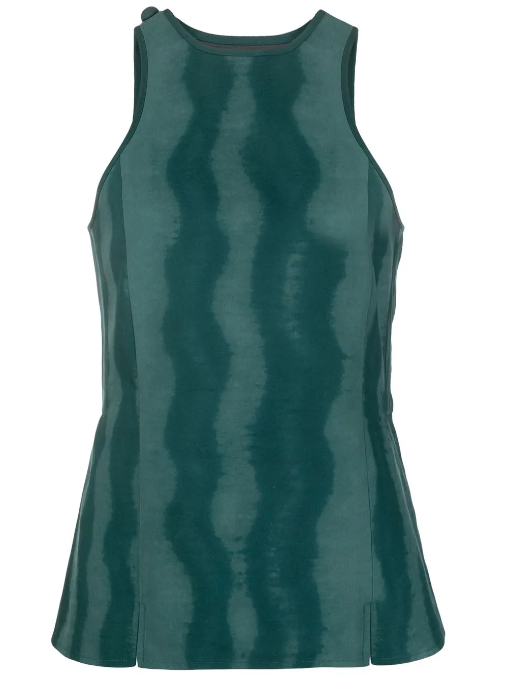 JIL SANDER ABSTRACT-PRINT COTTON TOP
