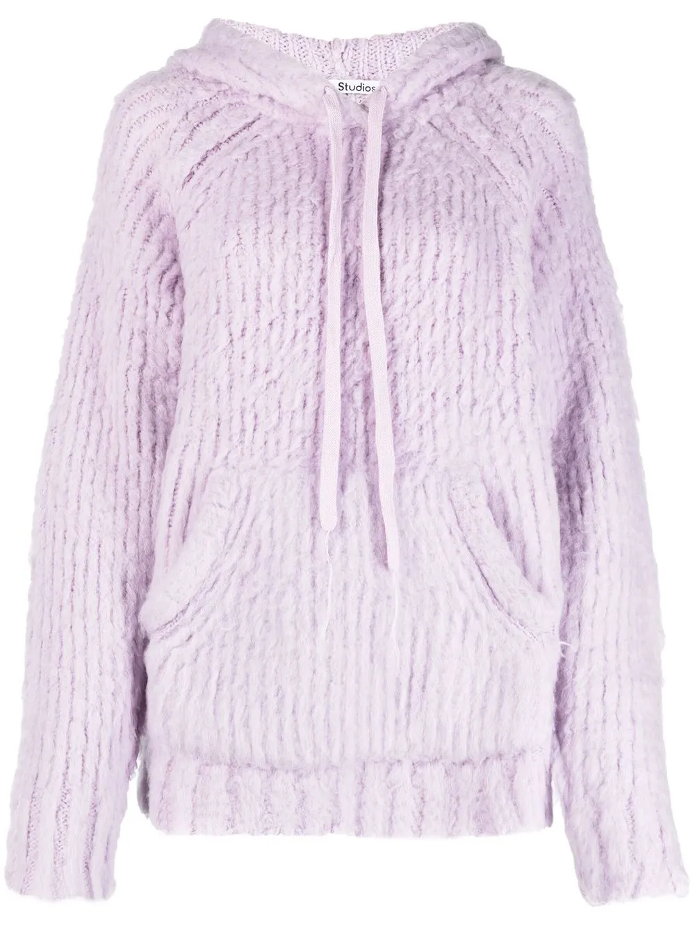 

Acne Studios hoodie tejida - Morado