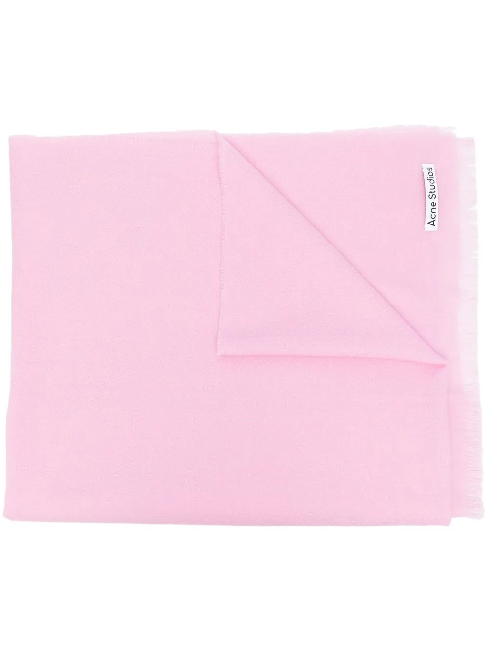 

Acne Studios bufanda de tejido fino - Rosado