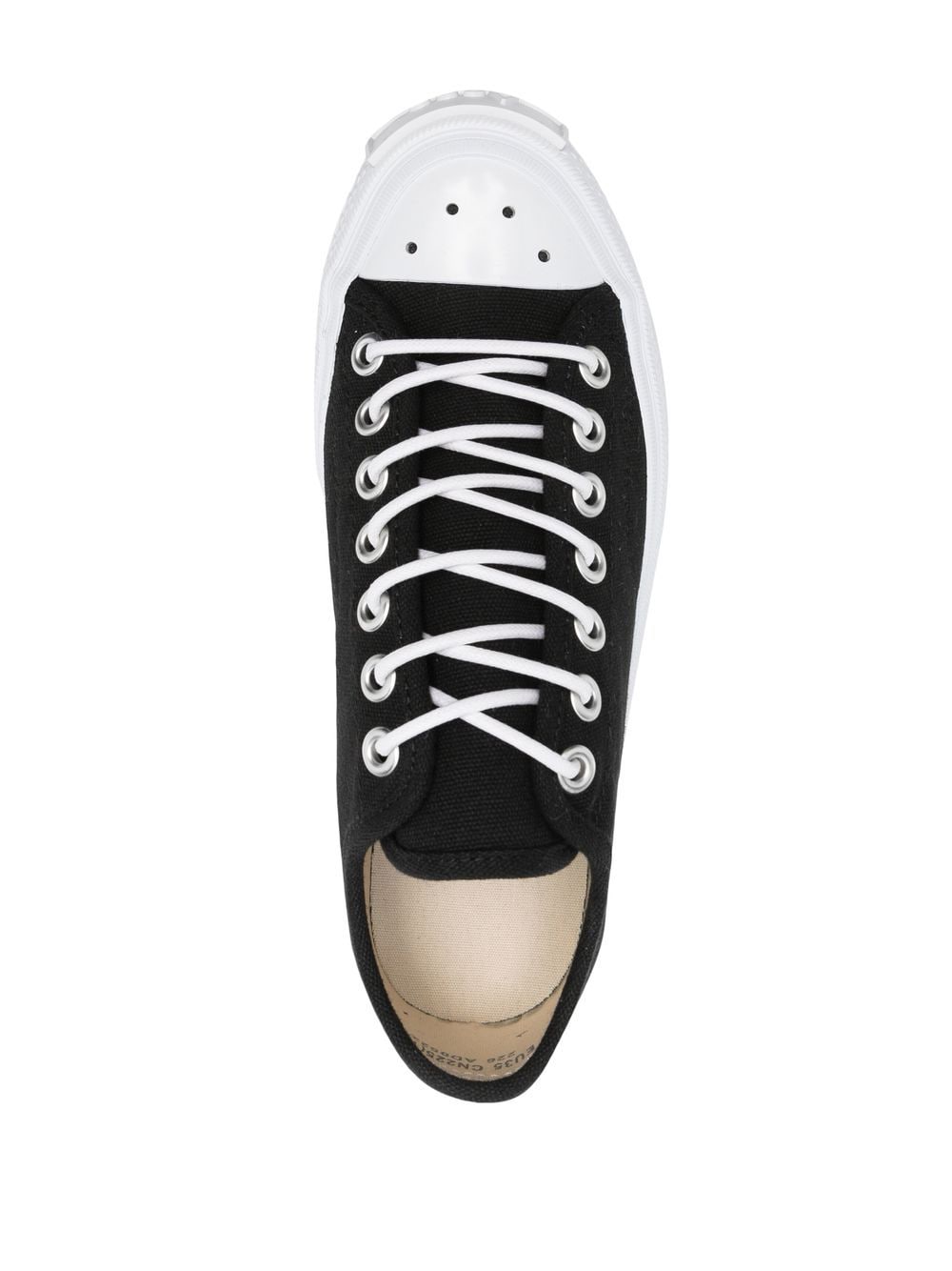Acne Studios Contrasting toe-cap low-top Sneaker - Farfetch