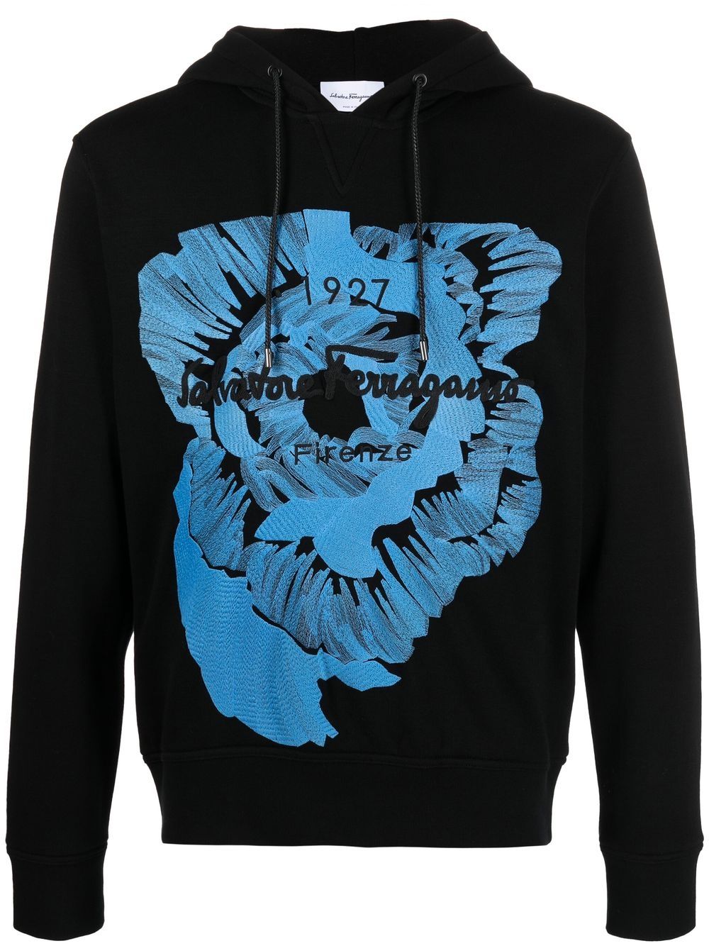 Ferragamo logo-print Pullover Hoodie - Farfetch