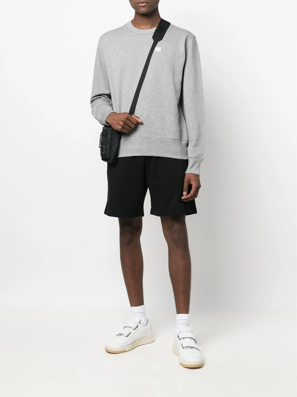 Acne Studios フェイスパッチ トラックショーツの画像2