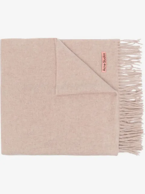 Acne Studios écharpe en laine à franges