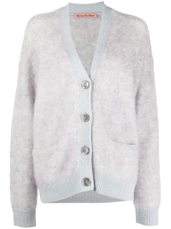 Acne Studios Brushed mohair-wool Cardigan - Farfetch