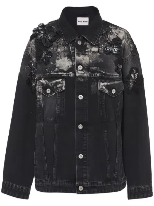 Miu Miu Denim Jackets - Womenswear 