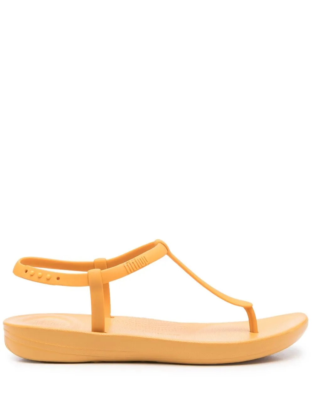 

FitFlop sandalias con barra en T - Amarillo