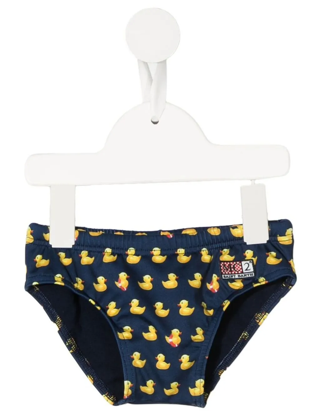 

MC2 Saint Barth Kids traje de baño con estampado Billy Ducky - Azul
