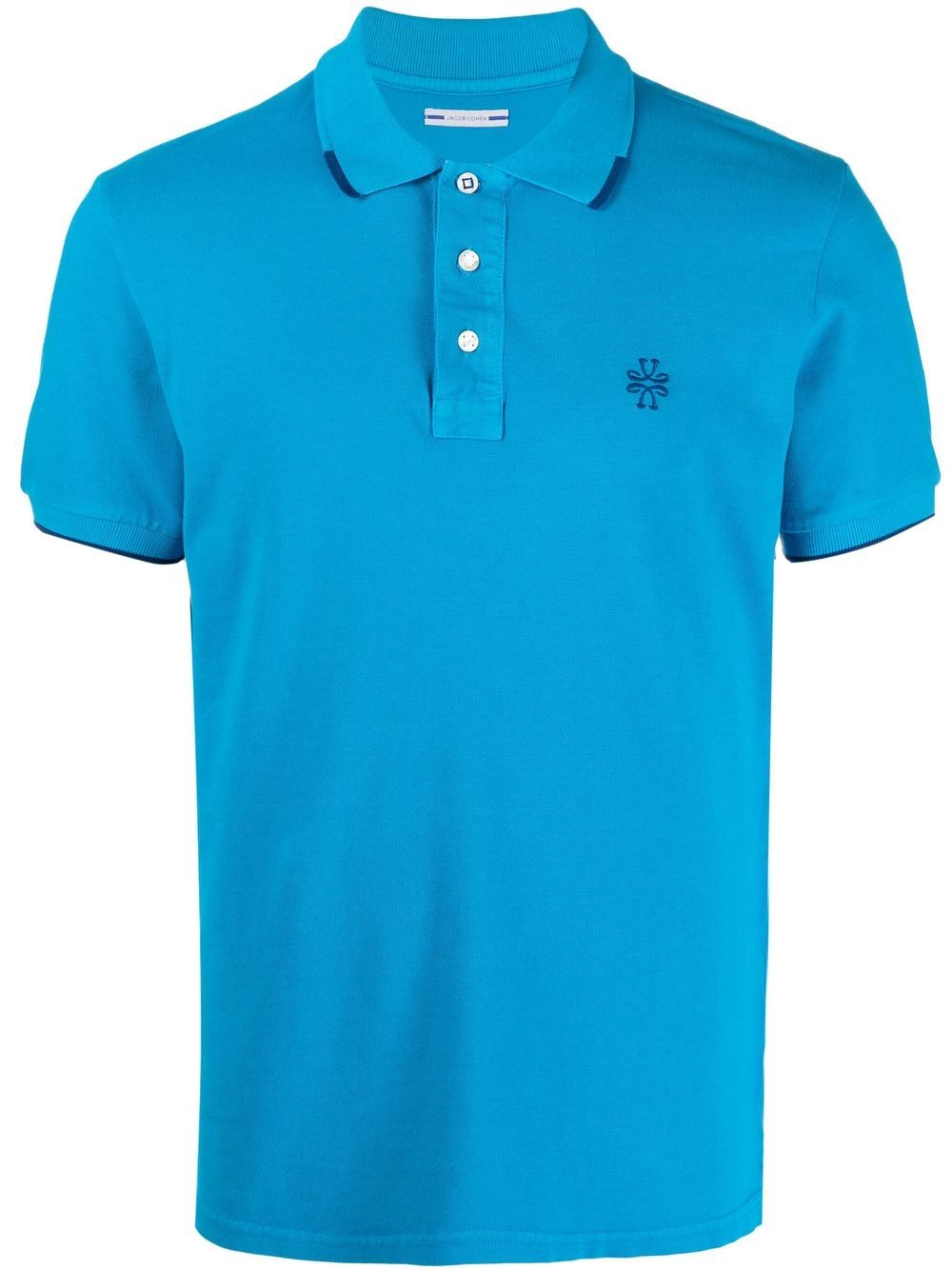 

Jacob Cohen playera tipo polo con logo bordado - Azul