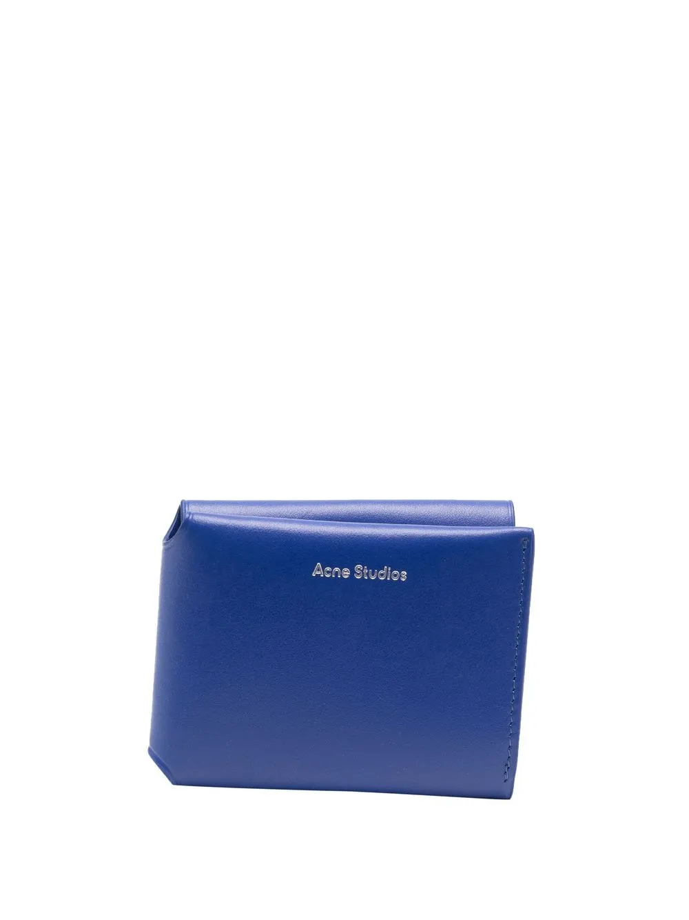 

Acne Studios cartera con logo estampado - Azul