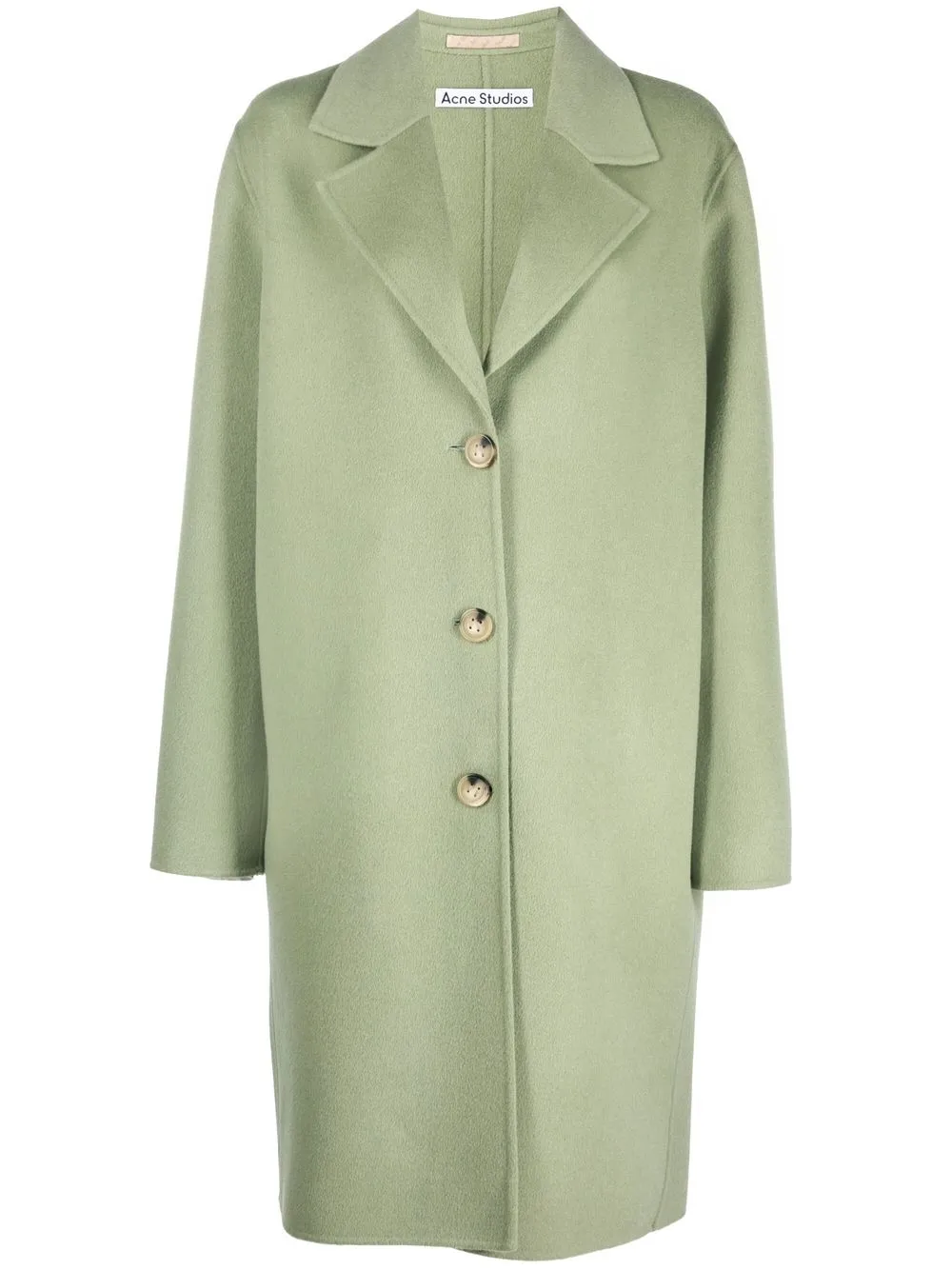 

Acne Studios abrigo con botones - Verde