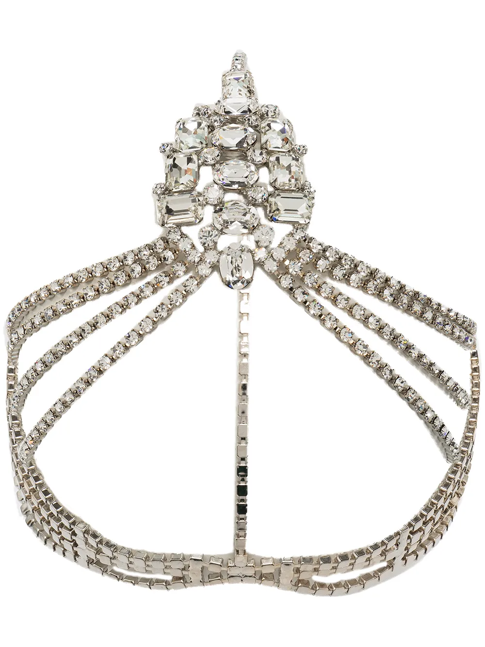 Jennifer Behr Aniyah crystal-embellished Head Piece - Farfetch