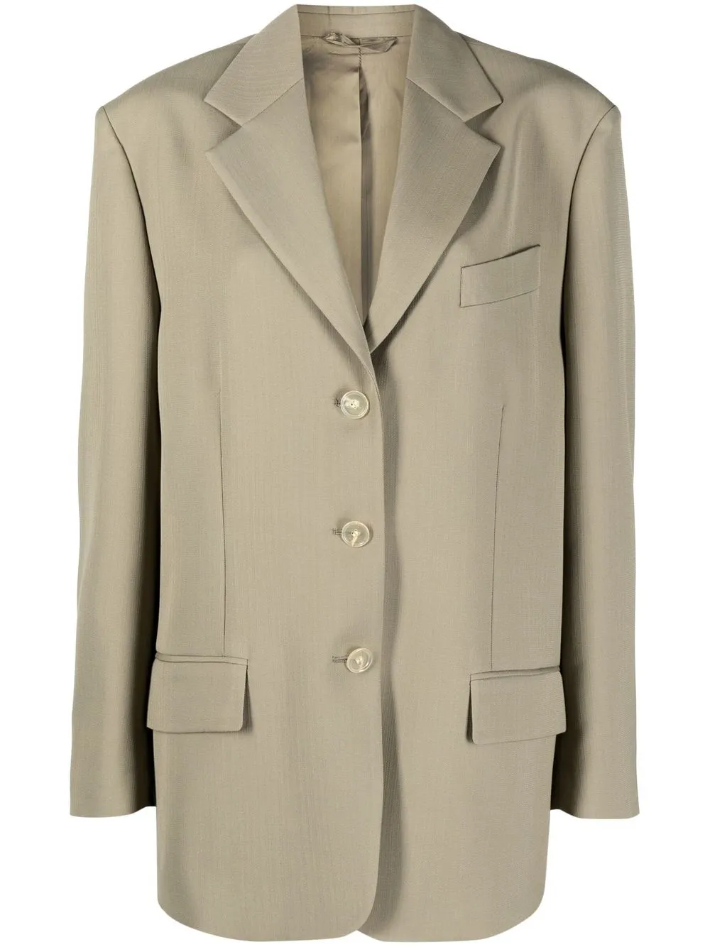 

Acne Studios blazer de vestir con botones - Verde