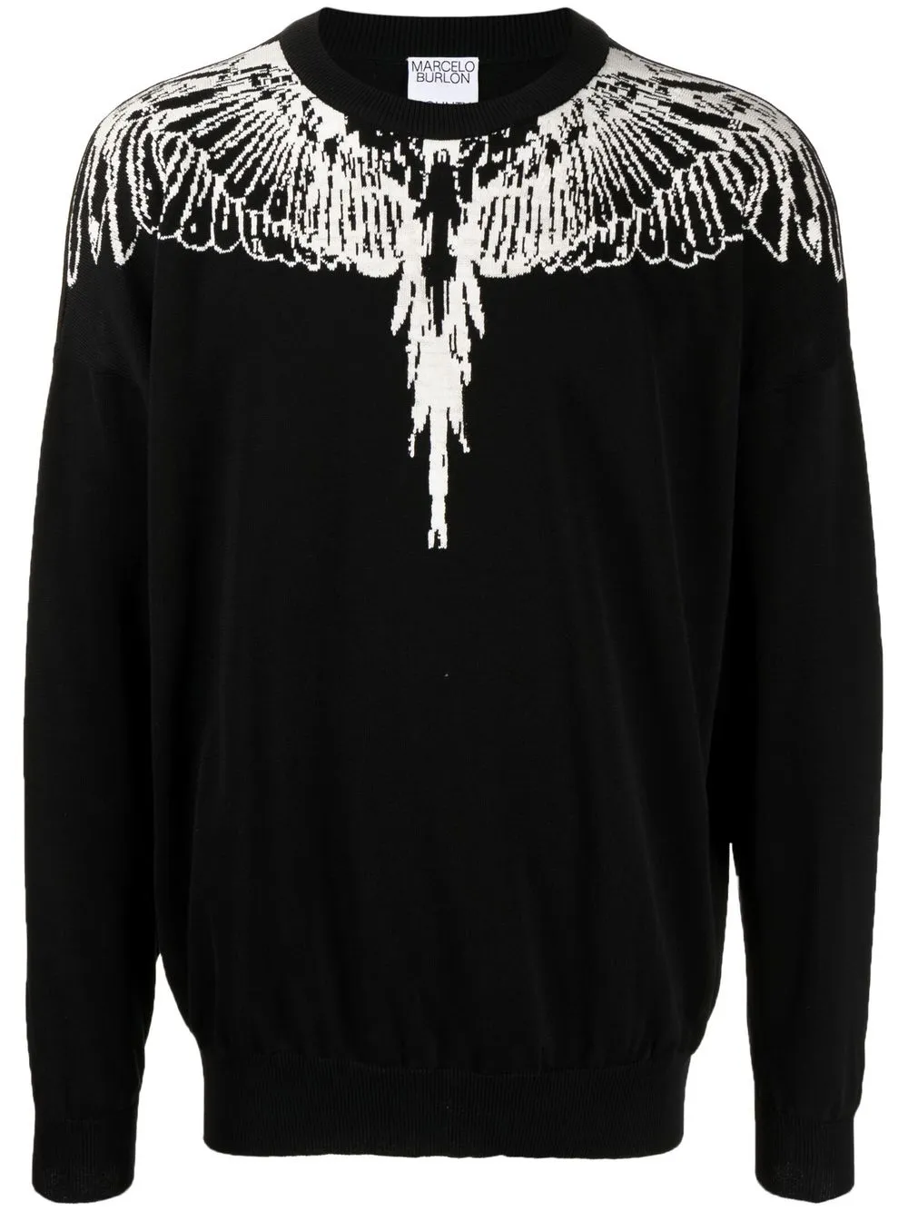 

Marcelo Burlon County of Milan suéter Icon Wings - Negro
