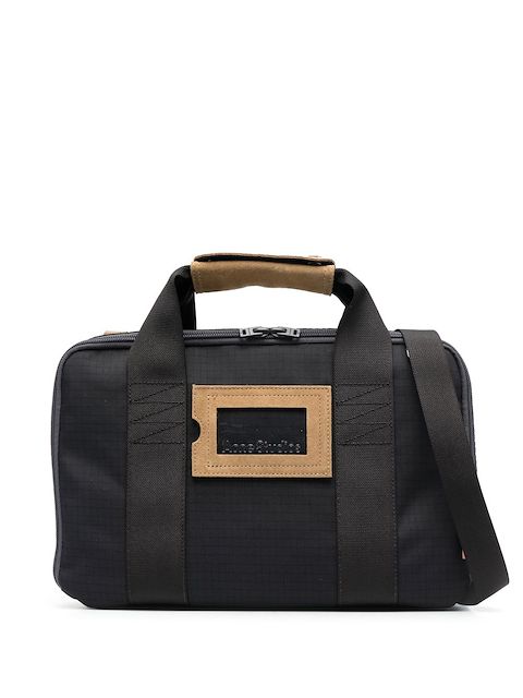 Acne Studios tag-detail ripstop briefcase