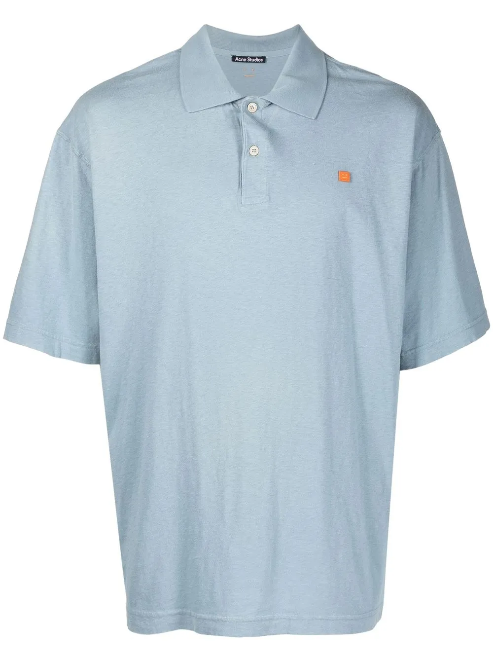 face-patch polo shirt