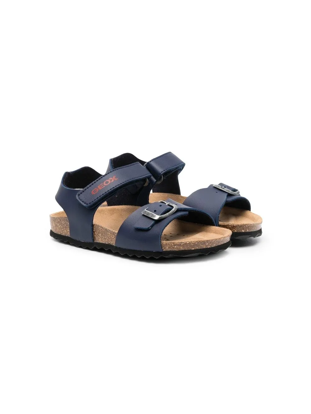 Geox Babies' Chalki Open-toe Sandals In Blue