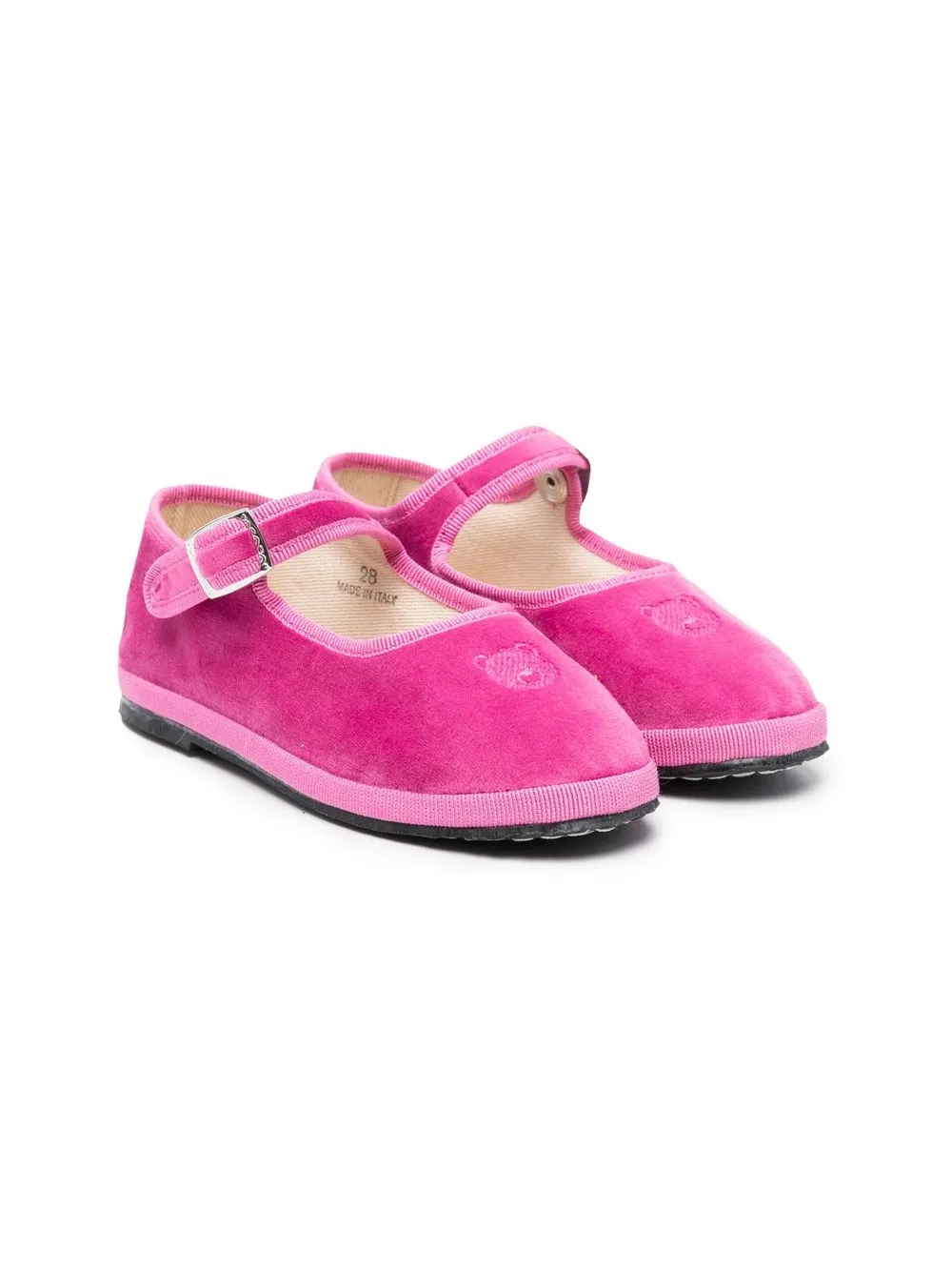 

Little Bear sandalias bordadas - Rosado