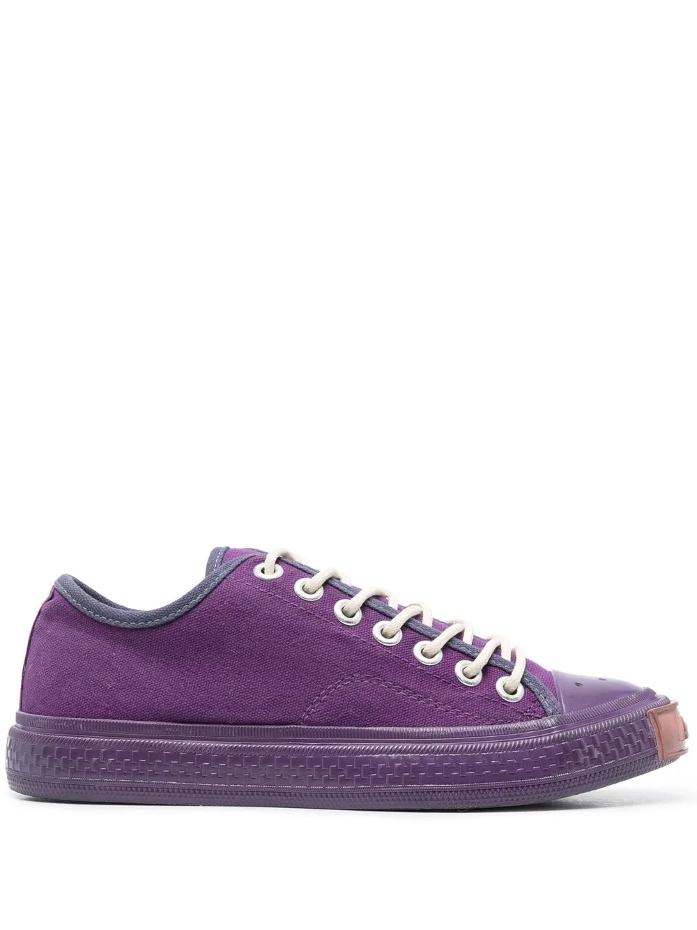 

Acne Studios tenis con agujetas - Morado