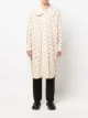 Comme Des Gar?ons Homme Plus floral skull-print longline shirt