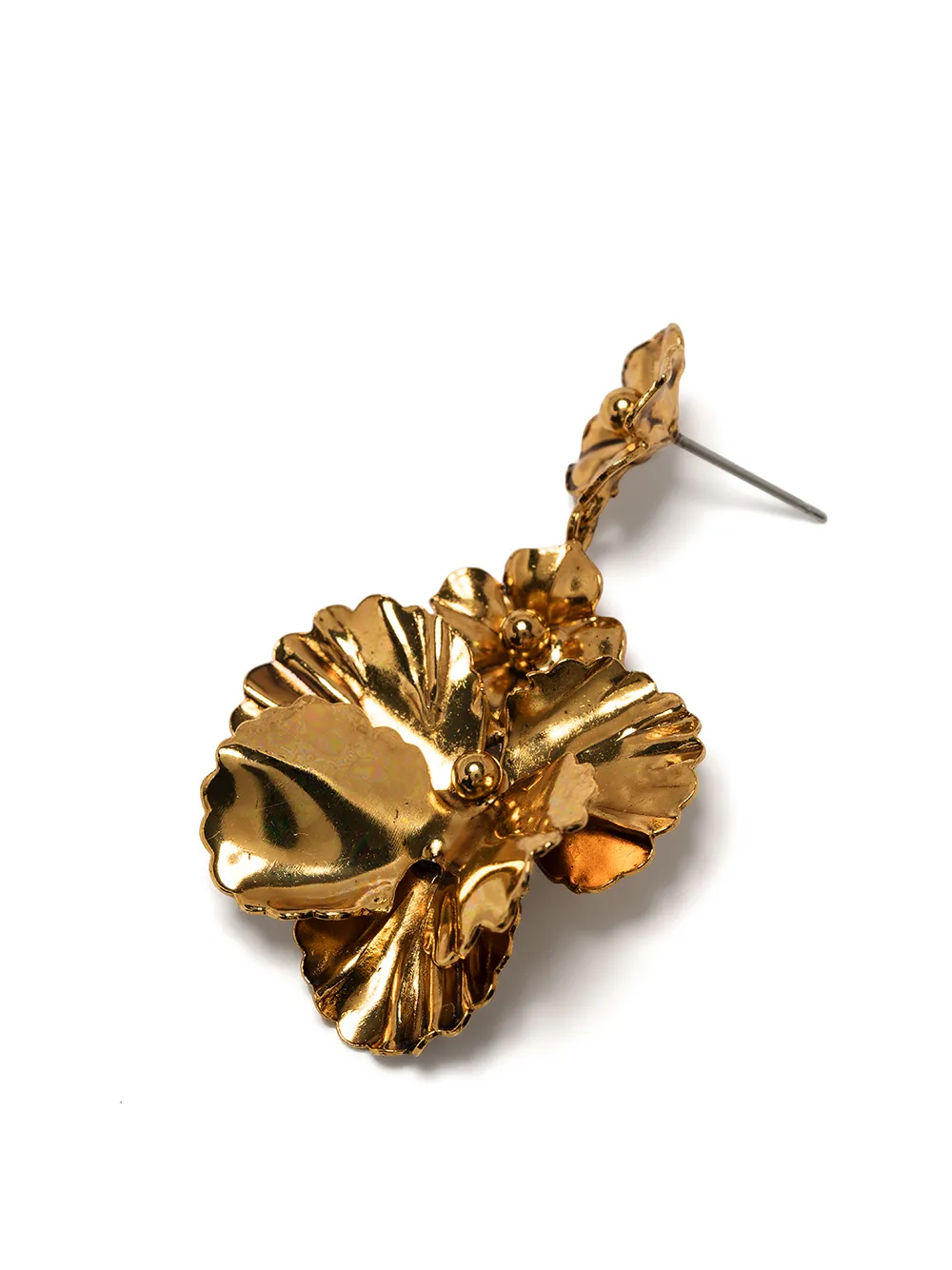 Jennifer Behr Samara Textured Drop Earrings In Gold