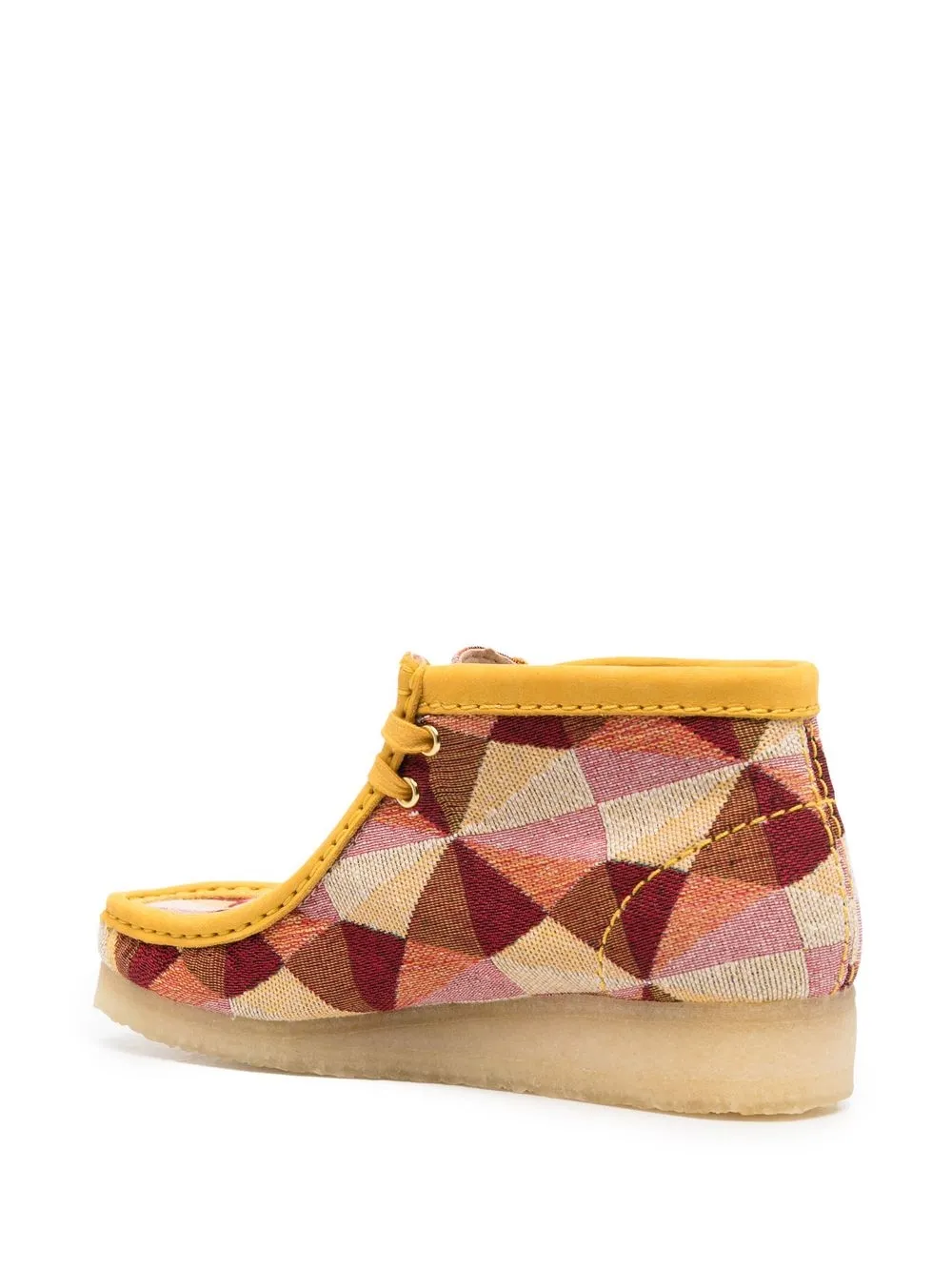 Clarks Originals Stivali Wallabee con motivo geometrico jacquard | Boots | Image 3