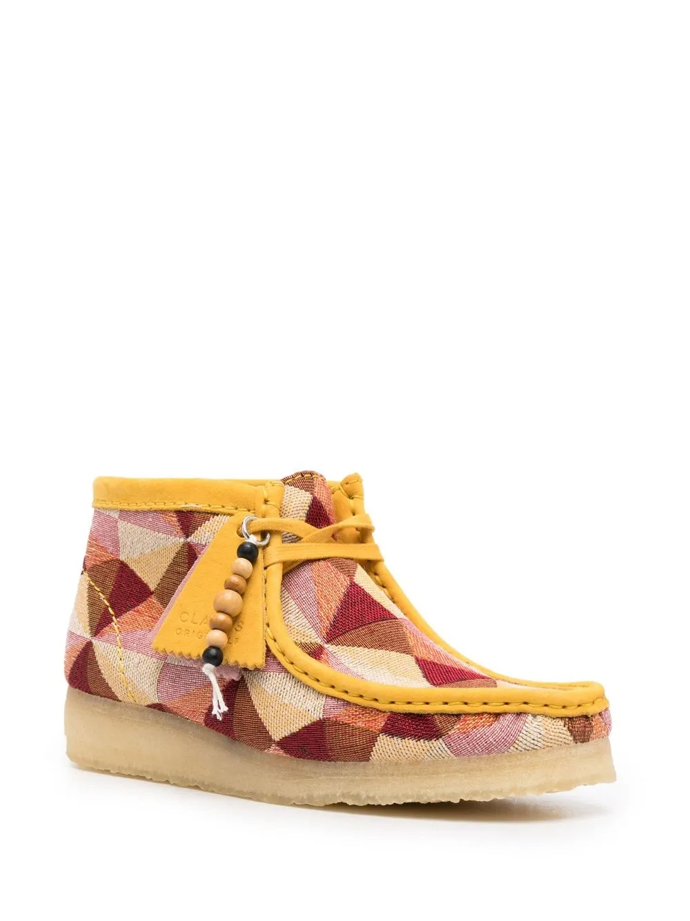 Clarks Originals Stivali Wallabee con motivo geometrico jacquard | Stivaletti | Image 2