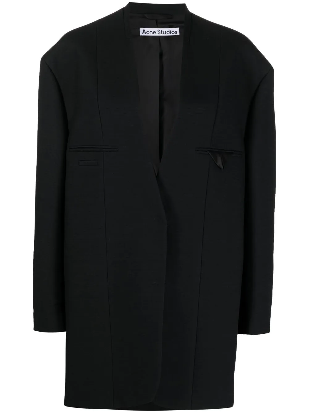 

Acne Studios blazer oversize con botones - Negro