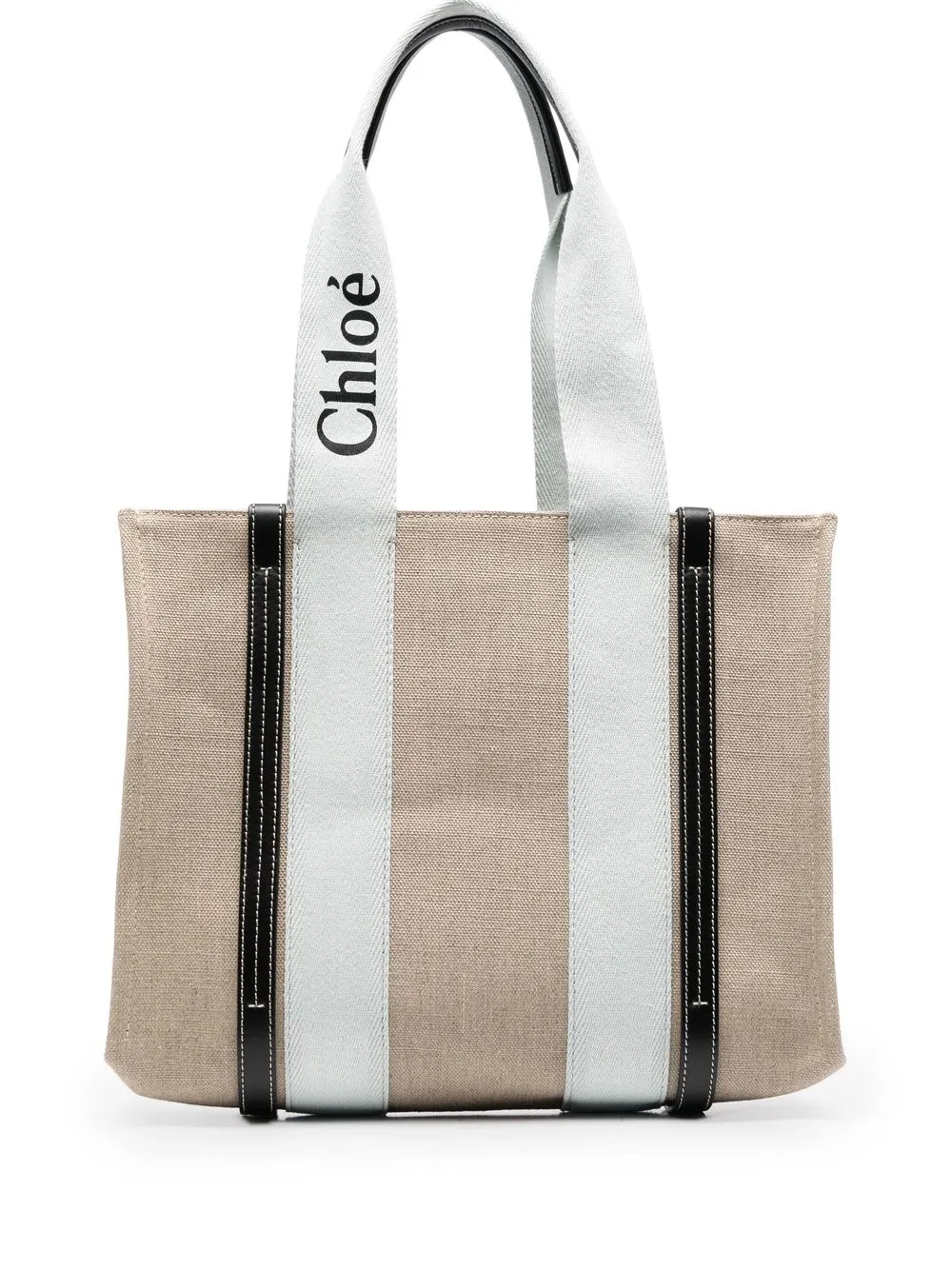 

Chloé Woody tote bag - Neutrals