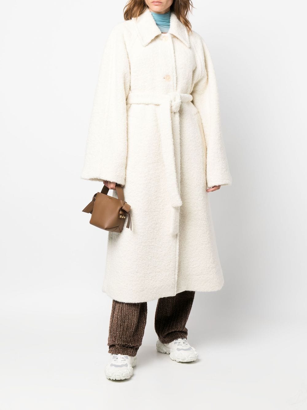 Acne Studios Lammy coat - Wit