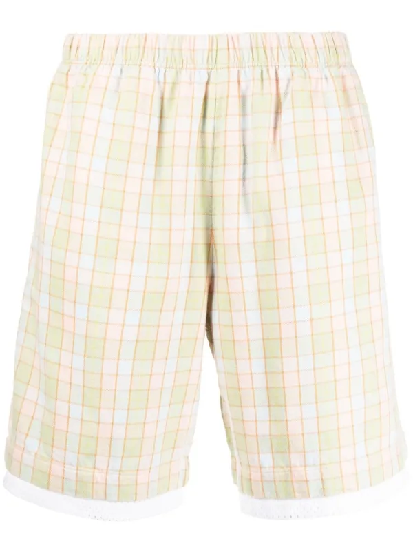 Acne Studios チェック ハーフパンツ - Farfetch Acne Studios チェック ハーフパンツ - Farfetch