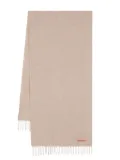 Acne Studios fringed wool scarf - Neutrals