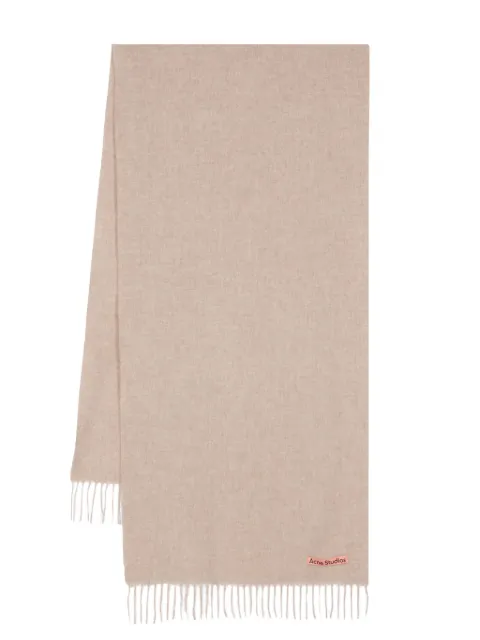 Acne Studios fringed wool scarf