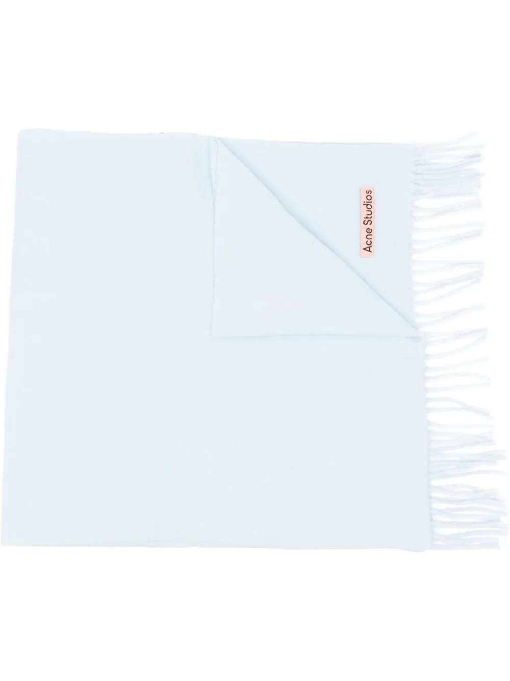 

Acne Studios fringed wool scarf - Blue