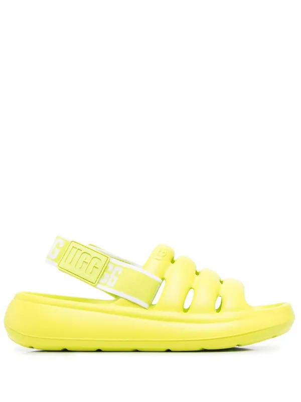 ugg yellow sandals