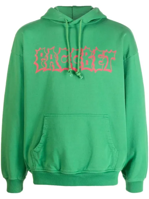  RASSVET logo-print drawstring hoodie