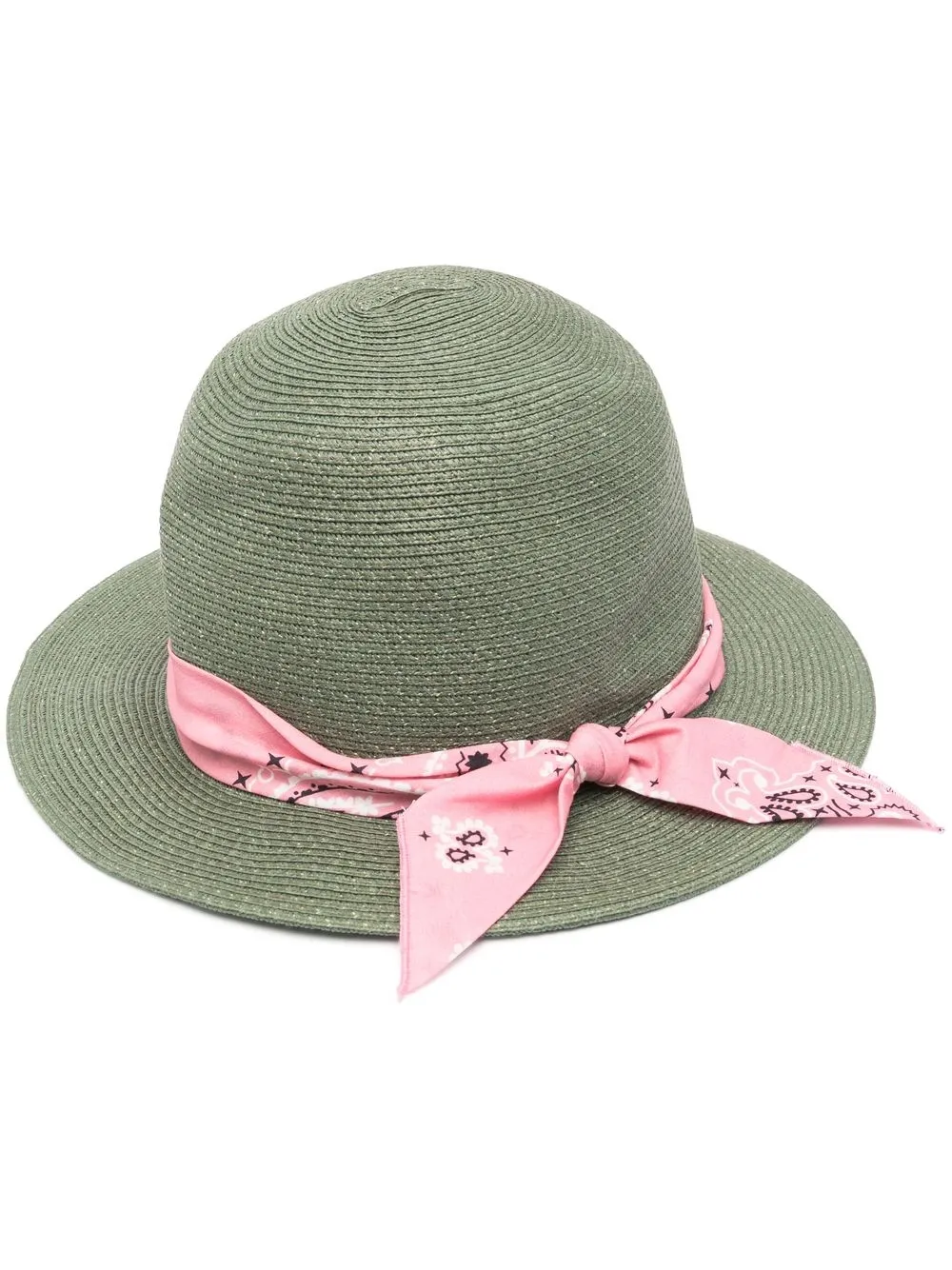 Mc2 Saint Barth Bandanatrim Sun Hat In Green ModeSens