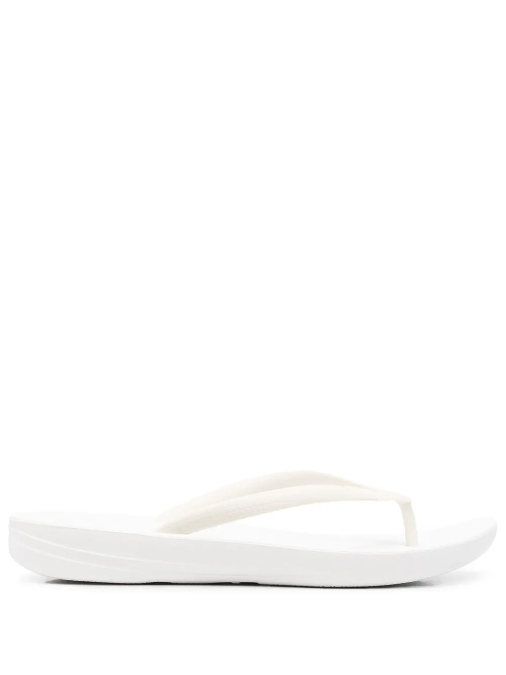 FitFlop rubber flip flops | White | Image 1